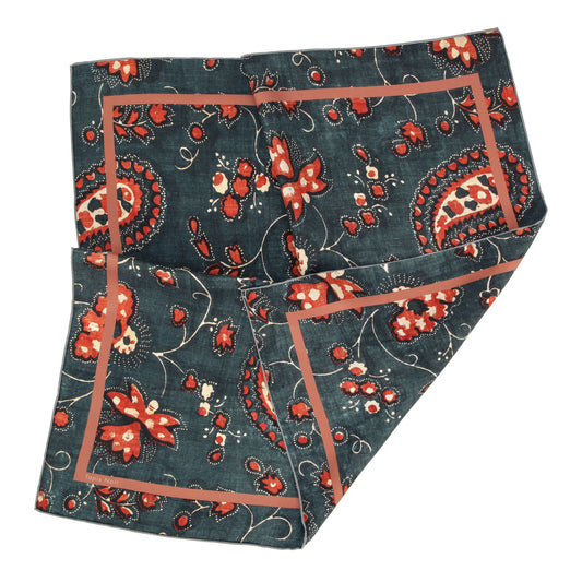 Tapis Noir - Small Classical Blue Scarf
