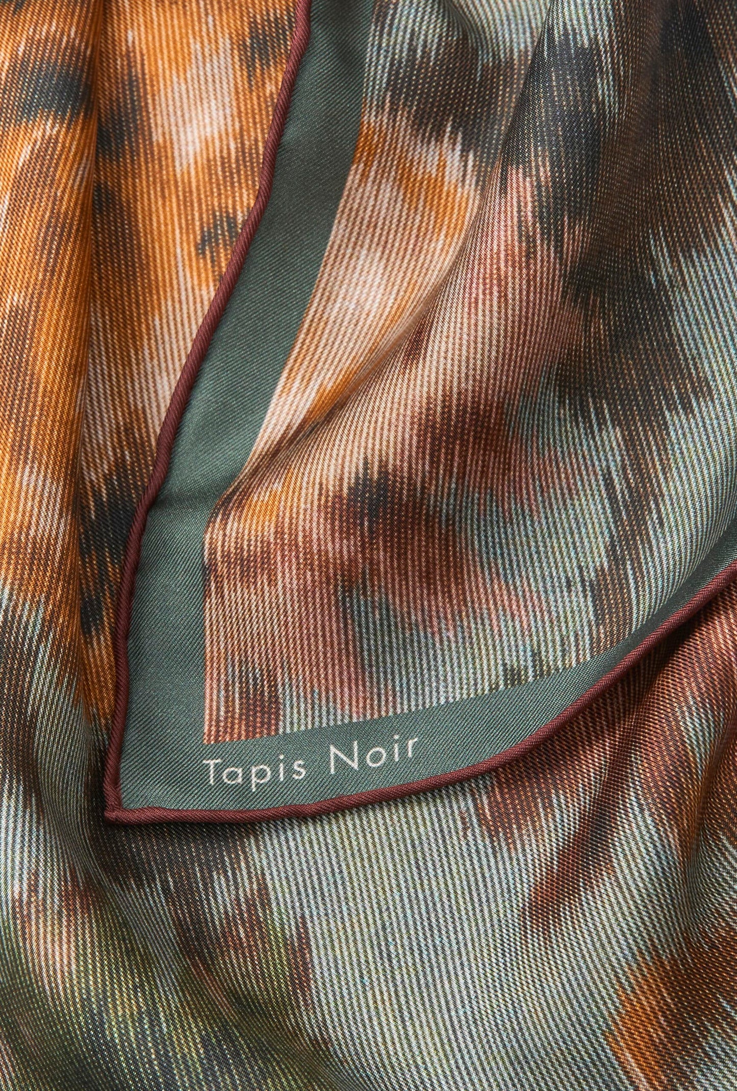 Tapis Noir - Small Classical Dani Scarf, Blue