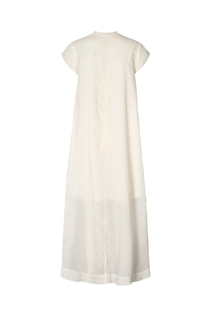Rabens Saloner - Taya Multi Layer Long Dress, Bone