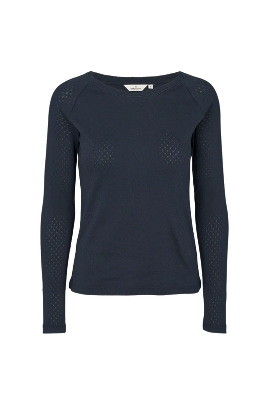 Basic Apparel - Arense LS Tee, Sky Captain