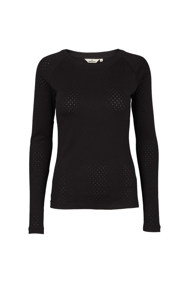 Basic Apparel - Arense LS Tee, Black