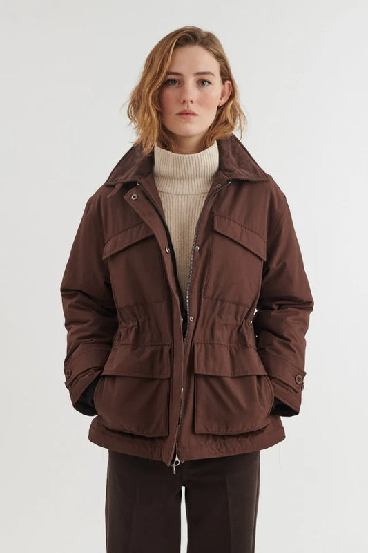 Basic Apparel - Asani Jacket, Chicory Coffee