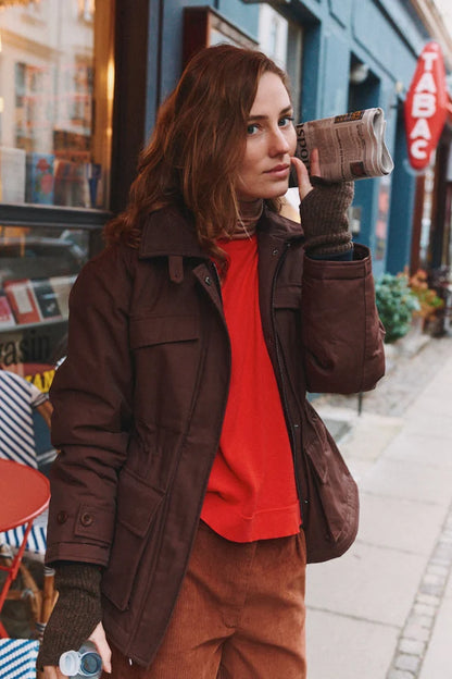 Basic Apparel - Asani Jacket, Chicory Coffee