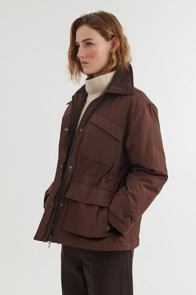 Basic Apparel - Asani Jacket, Chicory Coffee