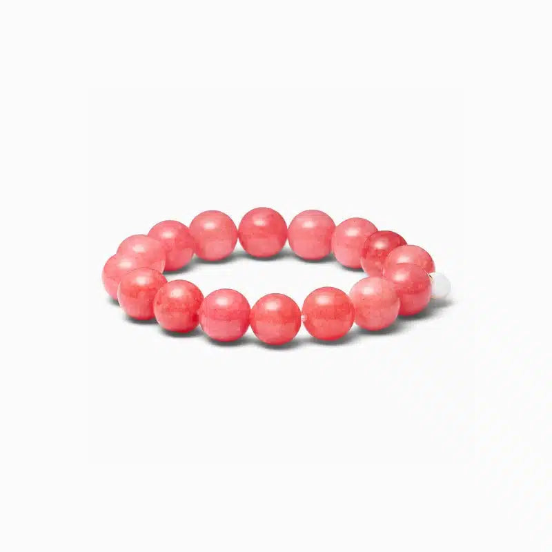 Soï - Chunky Redstone Quartz Stretch Armbånd