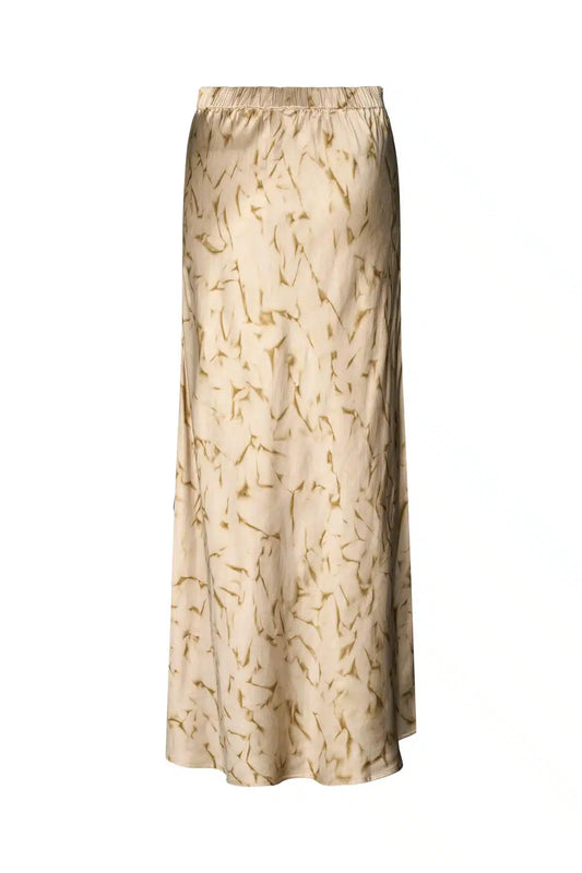Rabens Saloner - Ellery Crystal Bias Skirt, Powder Fern Combo