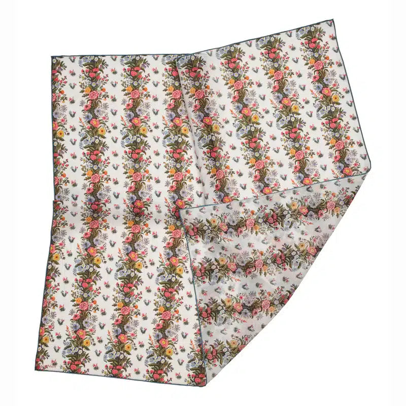 Tapis Noir - Light Small Edie Scarf, White