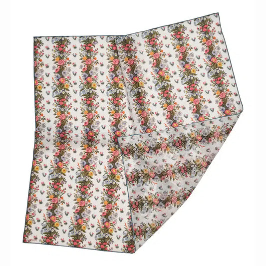 Tapis Noir - Light Small Edie Scarf, White