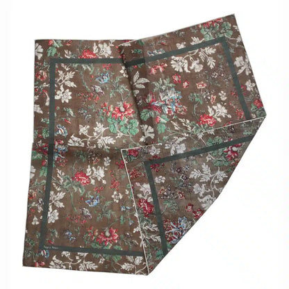 Tapis Noir - Light Small Eliza Scarf, Brown