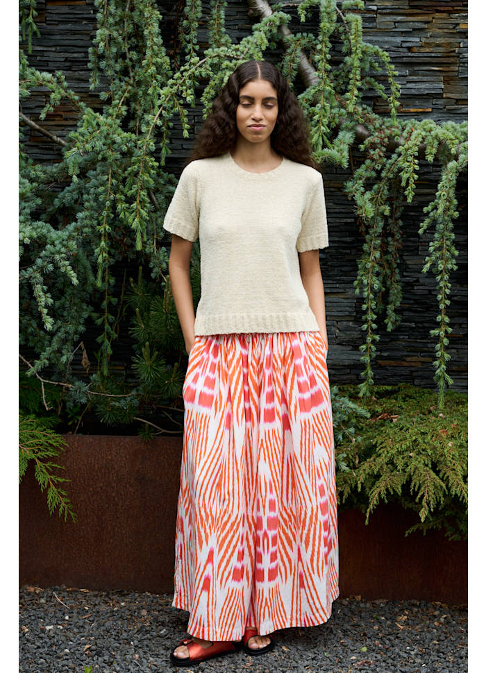 Rabens Saloner - Elka Towelling Knit T-Shirt, Sand