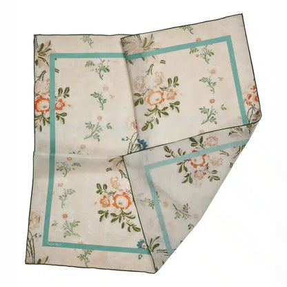 Tapis Noir - Light Small Emmi Scarf, White
