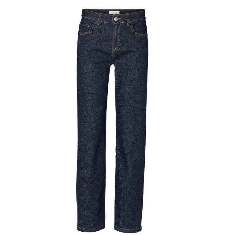 Basic Apparel - Evy Rinse Wash Jeans, Raw Denim