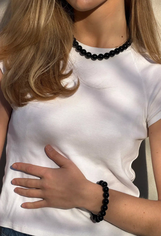 Soï - Faro Black Onyx Halskæde