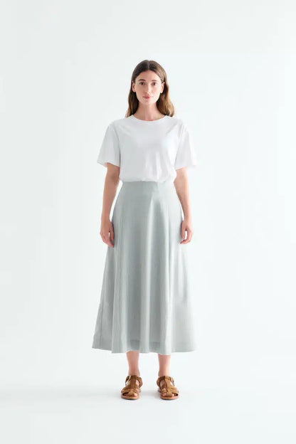 Lovechild 1979 - Hallie Skirt, Light Grey Melange