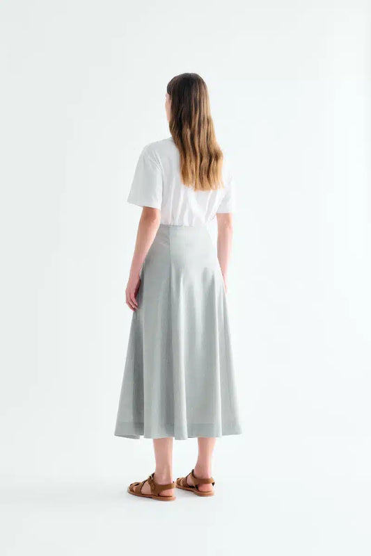 Lovechild 1979 - Hallie Skirt, Light Grey Melange