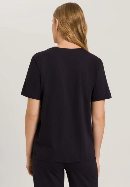 Hanro - Natural T-Shirt, Black