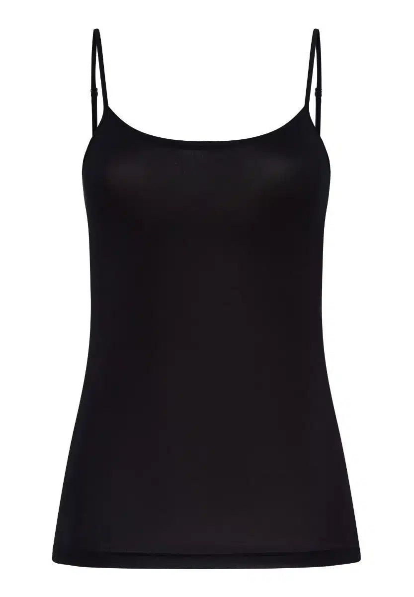 Hanro - Spaghetti Top Soft Touch, Black