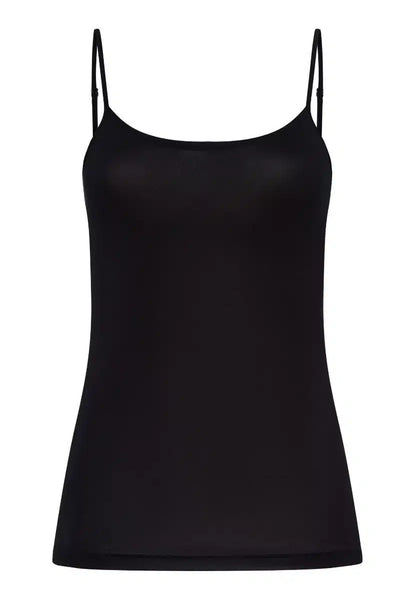 Hanro - Spaghetti Top Soft Touch, Black