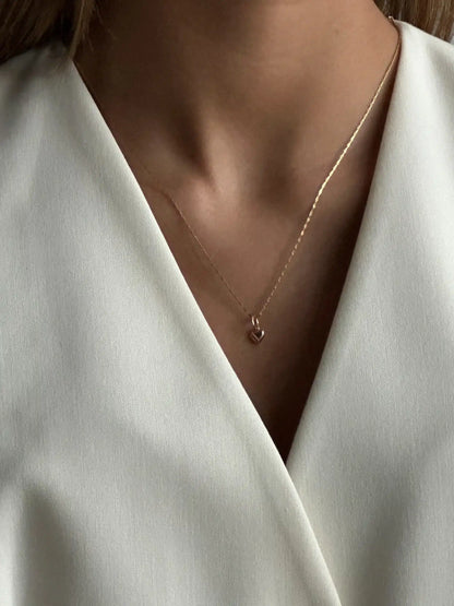 Pico Copenhagen - Cupid Heart Vedhæng, Silverplated