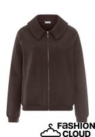 Hanro - Natural Living Jacket/Cardigan, Dark Mocha