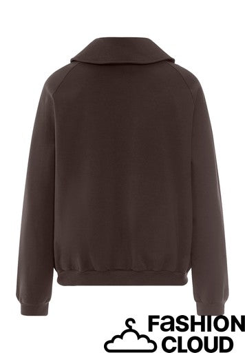 Hanro - Natural Living Jacket/Cardigan, Dark Mocha