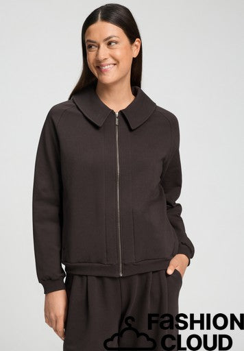 Hanro - Natural Living Jacket/Cardigan, Dark Mocha