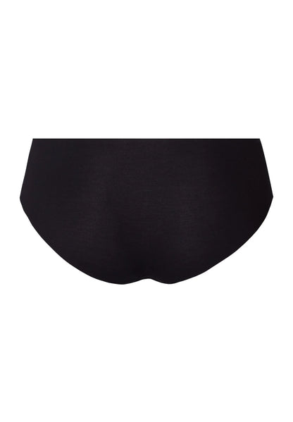 Hanro - Invisible Cotton Midi Briefs, Black