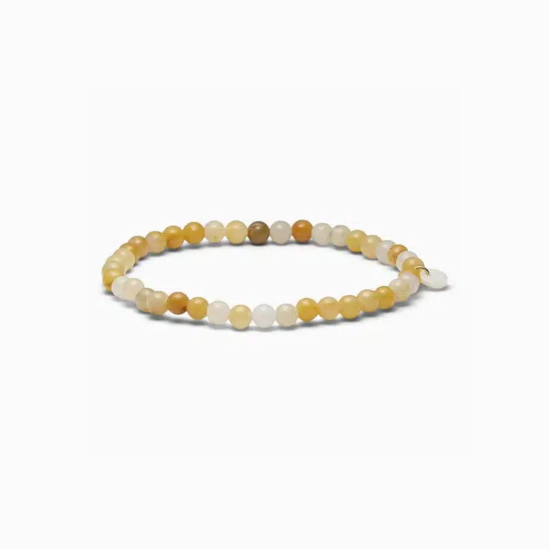 Soï - Petite Orange Aventurin Stretch Armbånd