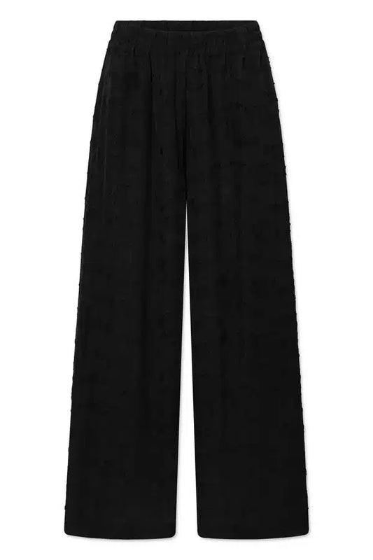 Rue De Tokyo - Pandora Viscose Linen Pants, Black