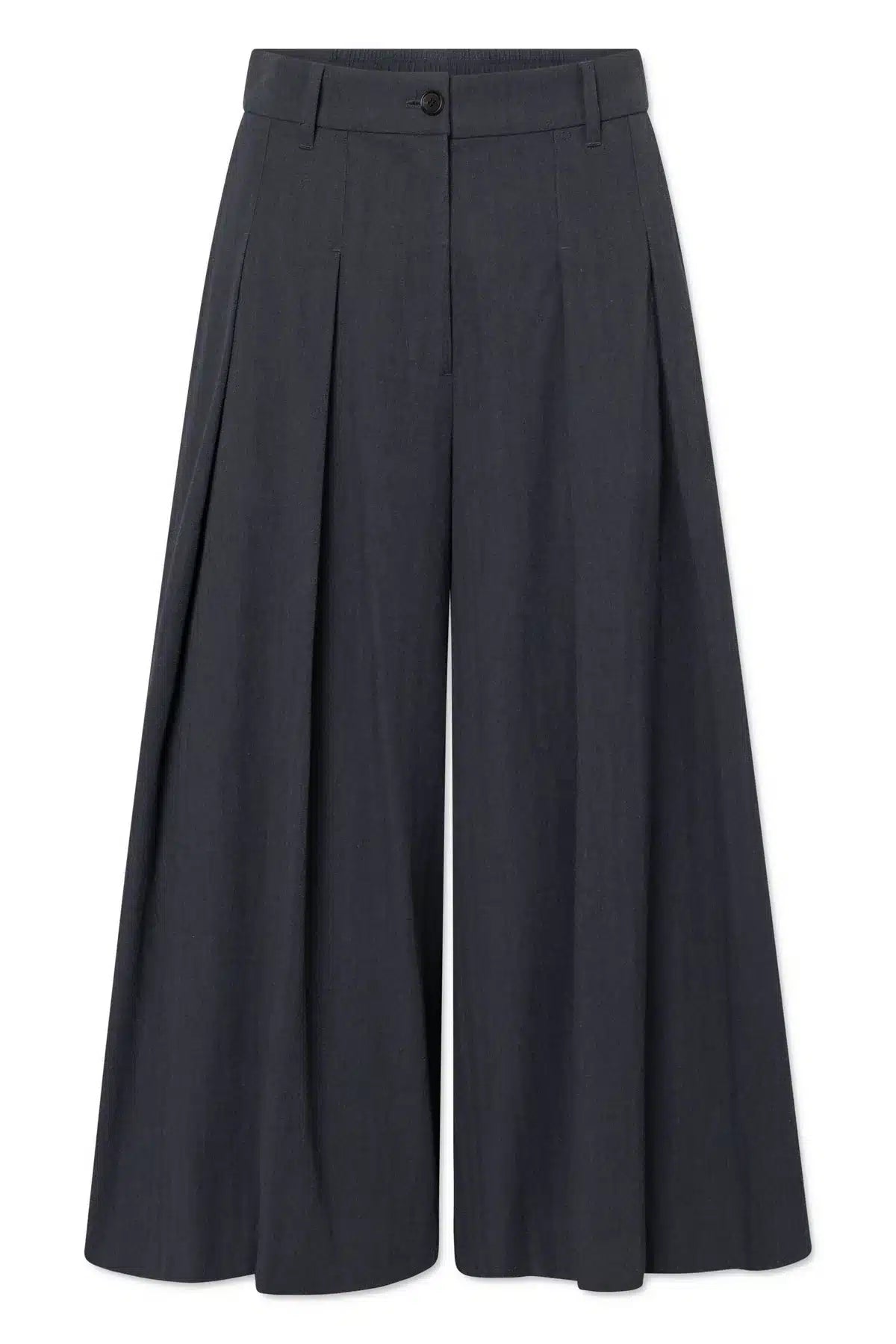 Rue De Tokyo - Perle Tailoring Pants, Dark Grey