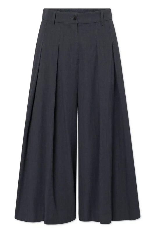 Rue De Tokyo - Perle Tailoring Pants, Dark Grey