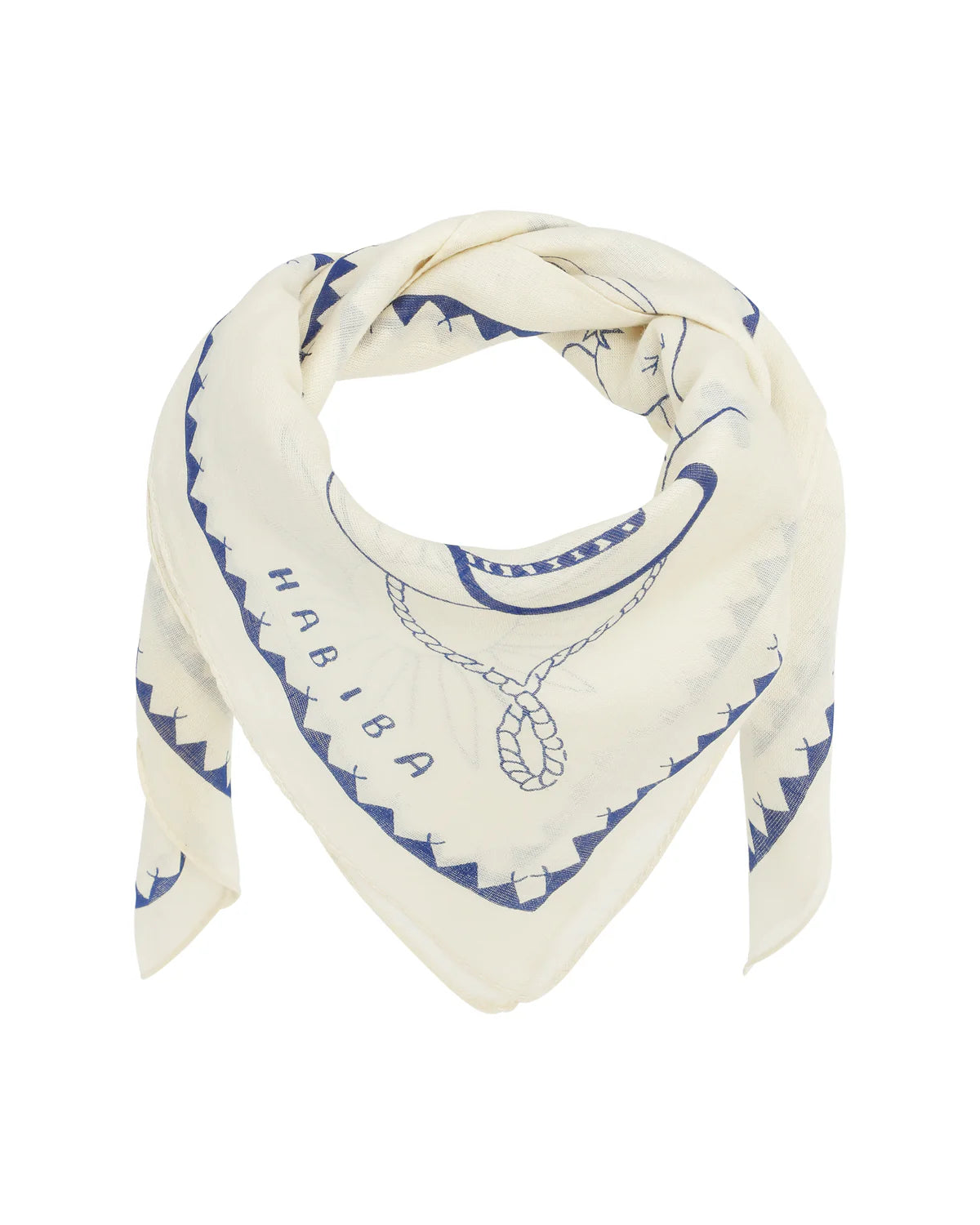 Habiba - Polly Solo Bandana, Japan Blue