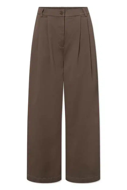 Rue De Tokyo - Prudie Twill Pants, Malt Brown
