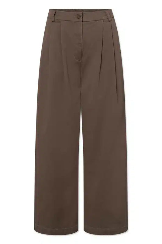 Rue De Tokyo - Prudie Twill Pants, Malt Brown