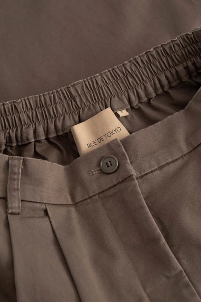 Rue De Tokyo - Prudie Twill Pants, Malt Brown