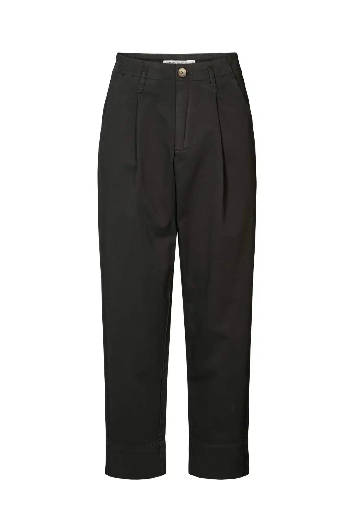 Rabens Saloner - Raina Canvas Light Pleat Pant, Faded Black