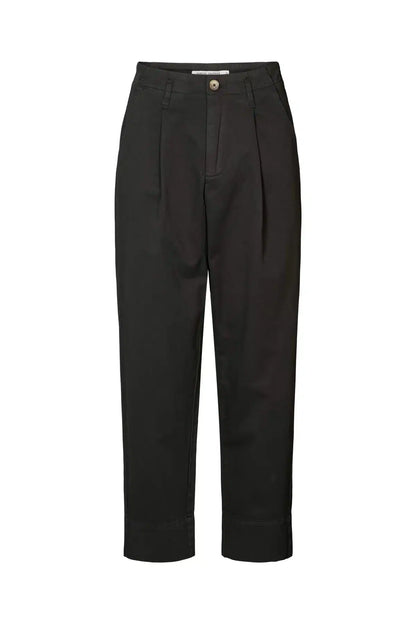 Rabens Saloner - Raina Canvas Light Pleat Pant, Faded Black