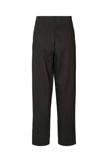 Rabens Saloner - Raina Canvas Light Pleat Pant, Faded Black
