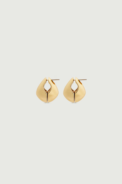 Soeur - Moon Line Mini Earrings, Gold
