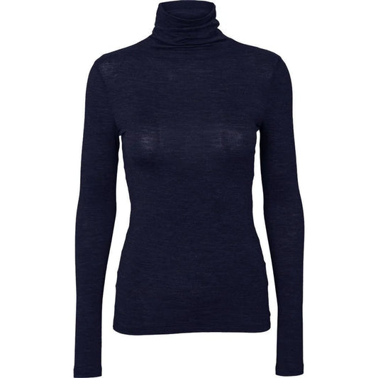 Basic Apparel - Rinja T-Neck, Sky Captain