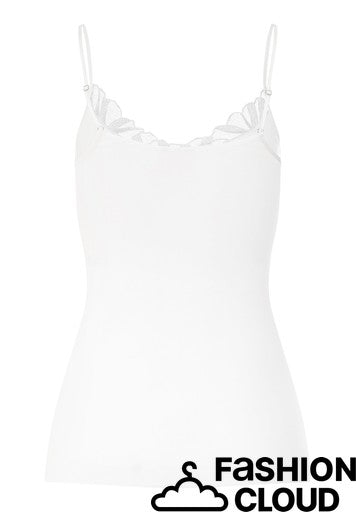 Hanro - Rosaria Spaghetti Top, Off White
