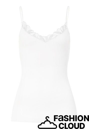 Hanro - Rosaria Spaghetti Top, Off White