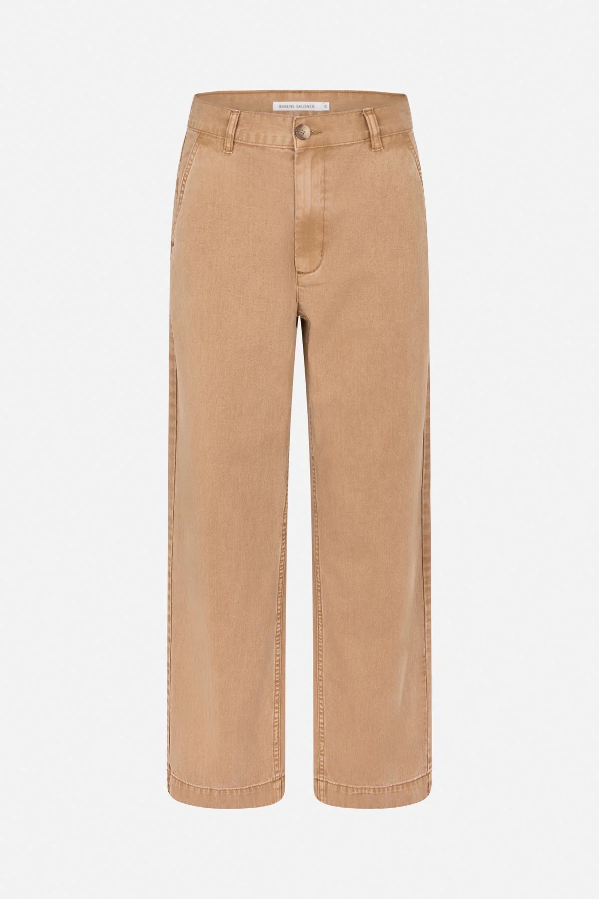 Rabens Saloner - Sabina Canvas Pants, Washed Tobacco