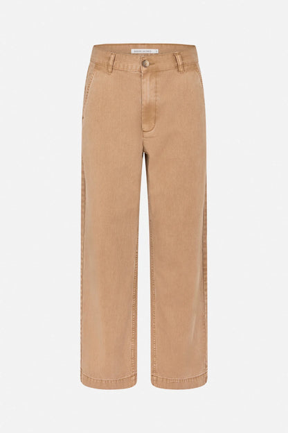 Rabens Saloner - Sabina Canvas Pants, Washed Tobacco