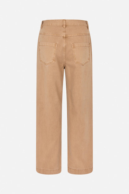 Rabens Saloner - Sabina Canvas Pants, Washed Tobacco
