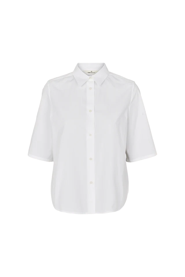 Basic Apparel - Silje SS Shirt, Bright White