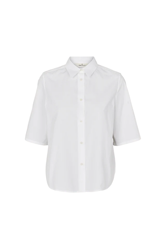 Basic Apparel - Silje SS Shirt, Bright White