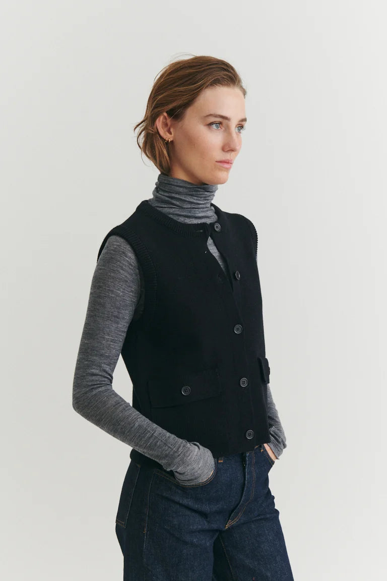 Basic Apparel - Sisa Vest, Black