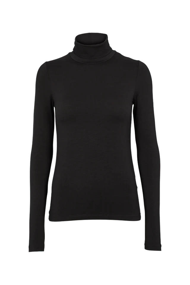 Basic Apparel - Joline T-Neck, Black