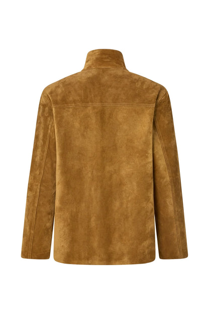 Rabens Saloner - Thelma Heavy Suede Jacket, Whiskey